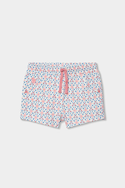 Boboli Floral Print Shorts 2-6 Years Multi-Colored