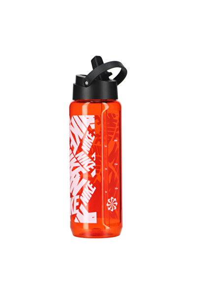 Nike Tr Renew Recharge Straw Bottle 24 Oz Unisex Turuncu Matara Suluk N.100.7...