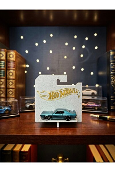 clifss Hot Wheel Koleksiyon Sergileme Standı 3 lü - Gold Logolu, Minimalist T...
