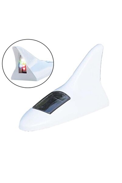 Epilons Solar Led Işıklı Shark Oto Anten Lambası