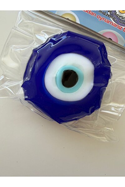 Bumelo Nazar Boncuklu Squishy-Sukuşi - Moj moj Stres Topu Renkli