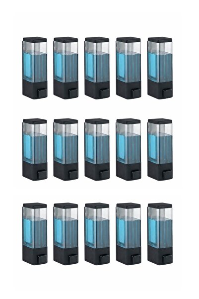 seahome 15 Pieces Adhesive Wall Mounted Bathroom and Kitchen Manual Liquid So...