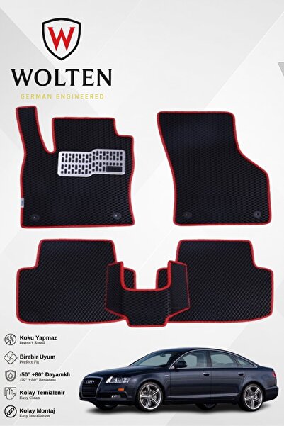 w wolten german engineered AUDİ-A6-(2004-2011) İÇİN EVA İÇ PASPAS TAKIMI (MET...