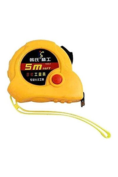 SUNSHINE Measuring Tape Yellow/Black 5meter