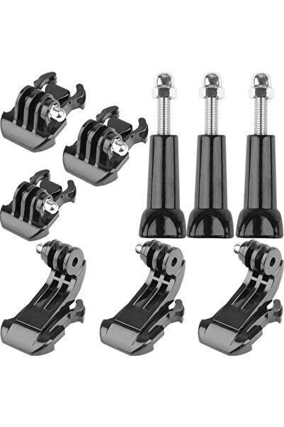 Generic Buckle Mount and Anti Rust J Hook Mount Compatible with GoPro Hero