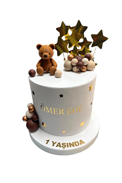OGELAPARTY Kişiye Özel İsimli Maket Pasta - Yaşa özel Fotoğraf Konsepti-Figür...