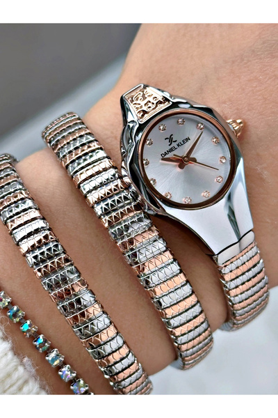 Daniel Klein Premium Snake Model Wrapped Women's Wristwatch 23 mm