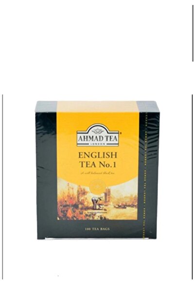 Ahmad Tea Englısh Tea X100 Adet Bardak Poşet Sallama Çay (KOKUSUZ)