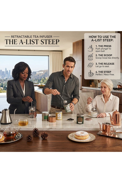 TheLJHub Tea Strainer Stainless Steel