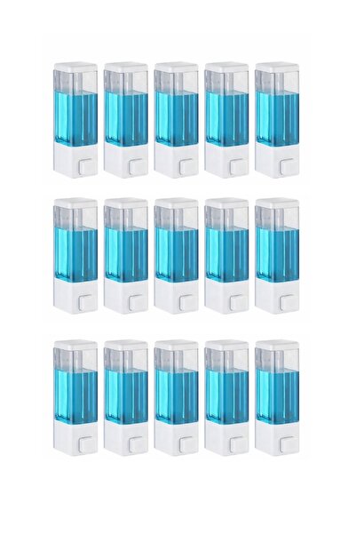 seahome 15 Pieces Adhesive Wall Mounted Bathroom and Kitchen Manual Liquid So...