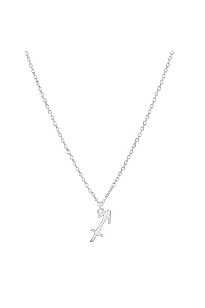 BIJUTERIA NEAGRA 925 Silver Sagittarius Pendant Necklace
