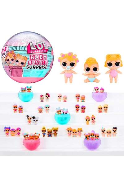 ADORE OYUNCAK LOL SURPRİSE BABY BUNDLE 507321 TOTS BEBEK SÜRPRİZ TOP 3+