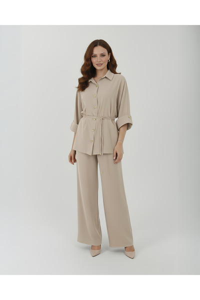 MODAMOR Meridiana Double Shirt and Pants Set