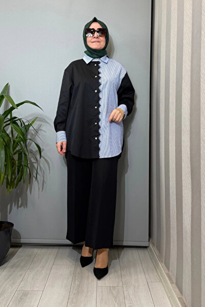 Ghisa Patchwork Shirt Green 3610g4311