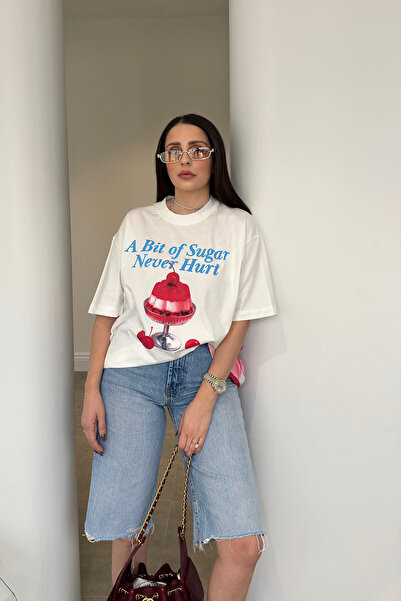 MAGARDE Premium Νέας Σεζόν με τύπωμα Μπλουζάκι - ΕΚΡΟΥ