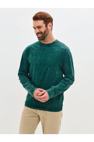 Mod Kids Tricou Cu Maneca Lunga Barbati, Xl, Emerald