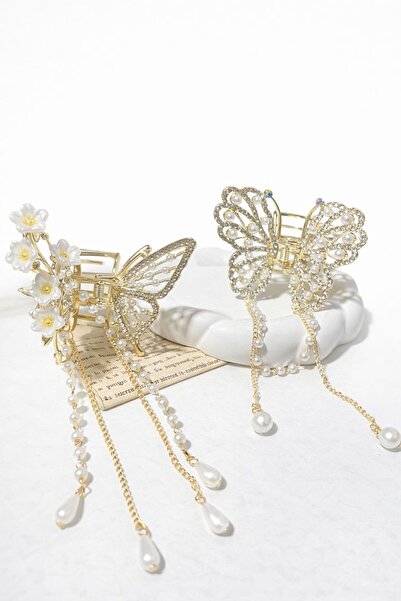 EMKSHOP Cataramă metalică tip zăvor, pachet de 2