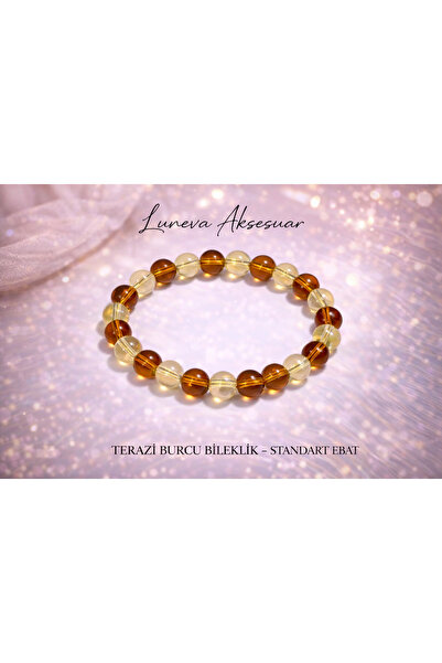 LUNEVA AKSESUAR سوار الأبراج - سوار من الخرز المرن - مع 12 خيارًا للأبراج - س...