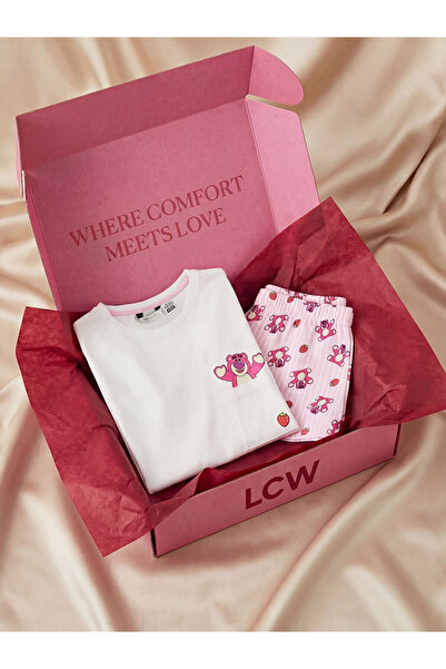 LC Waikiki Vizyon New Season Toy Story Printed Women's Shorts Pajama Set