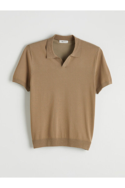 LC Waikiki Vizyon New Season Polo Neck Short Sleeve Men's Knitwear Sweater