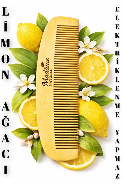 MADAMENATUREL ŞİMŞİR TARAK (LİMON AĞACI) %100 DOĞAL