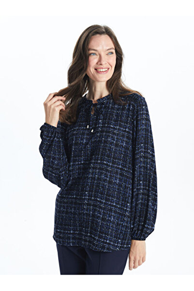 LC Waikiki بلوزة نسائية مطرزة بياقة روبا I بأربطة من Freezen Store