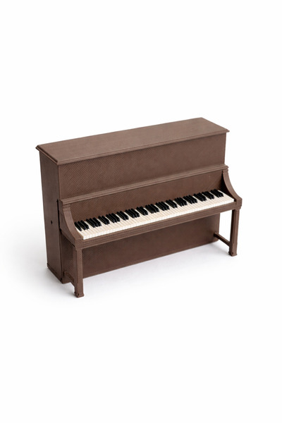 CharmFancy 1:12 Ölçek Piyano Maket Müzik Aleti Figür Minyatür Bebek Evi İçin ...