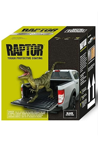 U-POL طقم بطانة حوض الشاحنة السوداء RAPTOR 0820 - طلاء واقٍ من اليوريثان بالر...