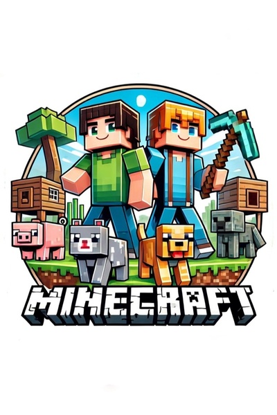 telaşe memuru Minecraft Pasta Süsü - Minecraft Yenilebilir Pasta Resmi ve Yen...
