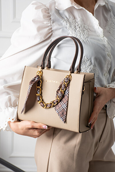 Just Polo Women's Stylish Scarf Detailed Premium Shoulder & Arm Cover Bag Pieces