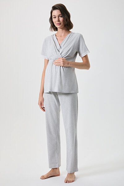 Penyemood 100% Cotton Maternity Pajama Set