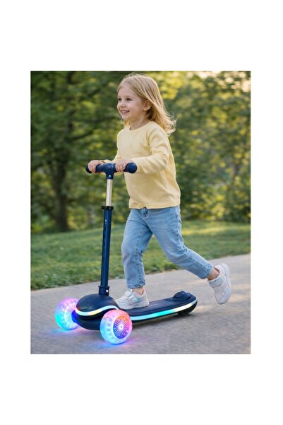 OEM Children's scooter with 3 wheels, foldable, with light and music 9026