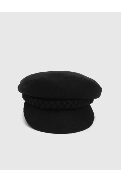 İLVİ Karee Fabric Black Women's Hat