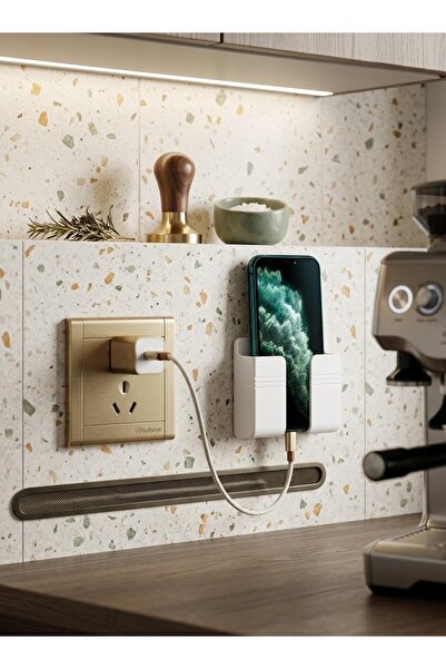RED KİTCHEN Duvara Yapışan Telefon Kumanda Tutucu Aparat