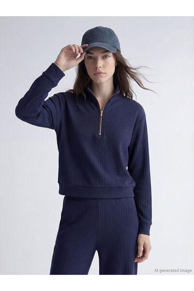 LC Waikiki Peak New Season Soft Touch Oversized Women's Sweatshirt