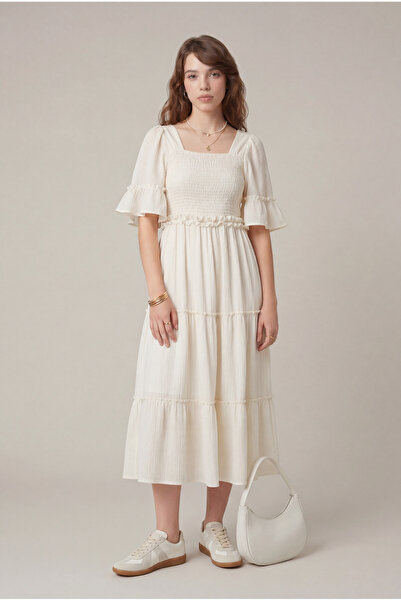 Cortigiani Dress White