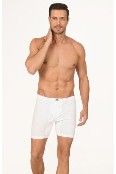 NBB Men's 100% Cotton Elastic Waist Classic Boxer