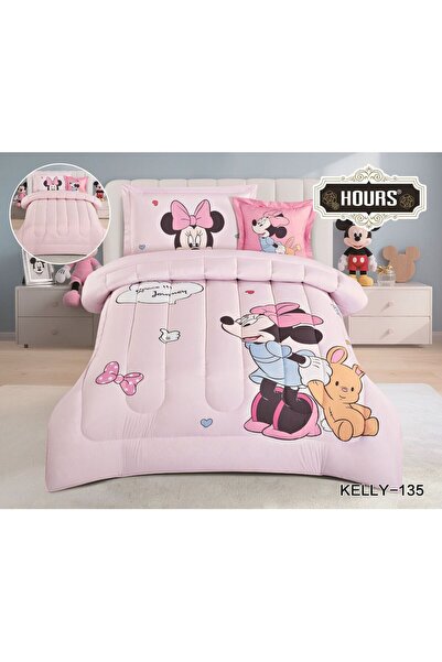 HOURS Summer children's bedspread with digital prints, 4 pieces, fluffy