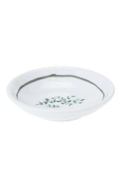 Koopman 5 قطع طبق بورسلين ممتاز للوجبات الخفيفة 10 سم