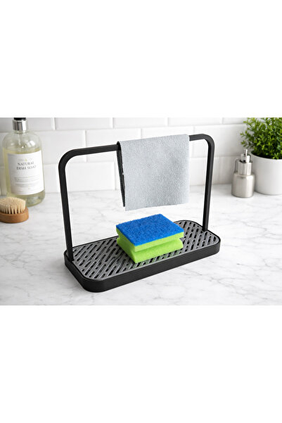 StudioAslanDesign 3D Design Modern Countertop Towel Holder - Kitchen Dishclot...