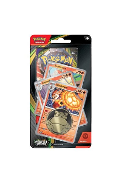 Pokemon Ordine perfectă: Blister Cinderace Premium Checklane