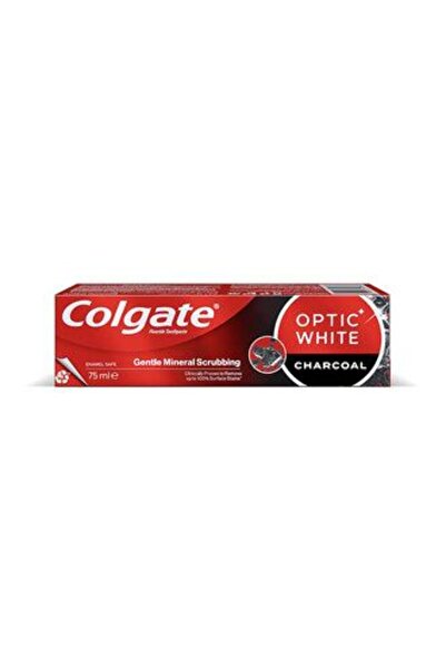 Colgate 5 قطع معجون أسنان بالفحم النشط أوبتيك وايت 75 مل
