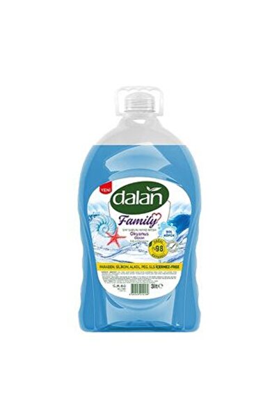 Dalan 2 Family Liquid Soap Ocean 3 L