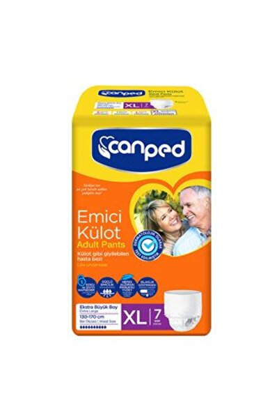 Canped 5 Absorbent Panties Extra Large XL 7-Pack