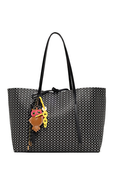 Derimod Women's Black Accessories Printed Shoulder Bag 26Pbd272626