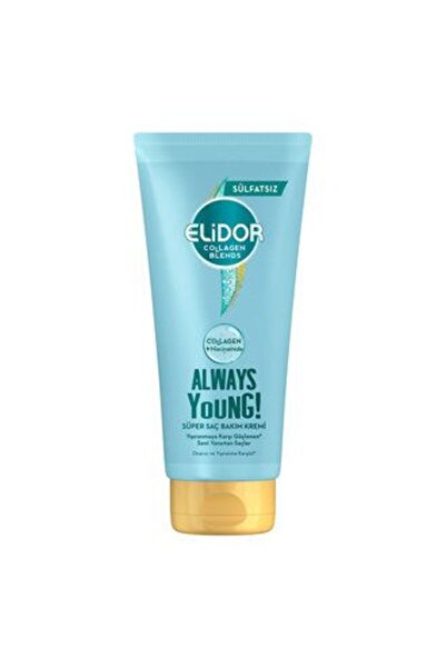 Elidor 3 Pieces Always Young Repairing Sulfate-Free Conditioner 170 ml