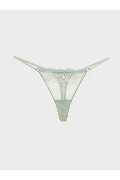 LC Waikiki Vlastite brendirane nove sezonale cvetno vezeni elegantni tanga ga...