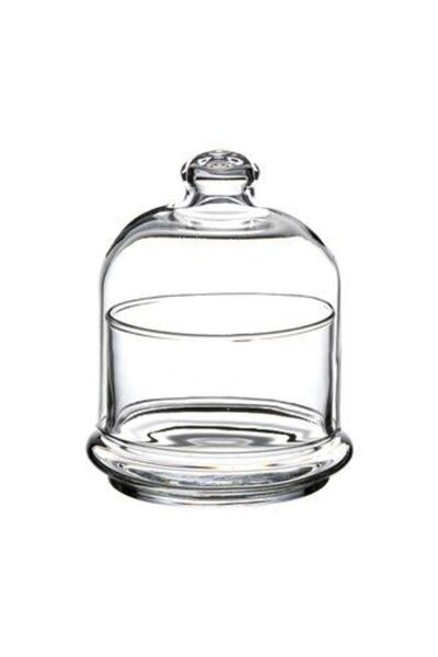 Paşabahçe 1 وعاء مغطى للحلوى / وعاء للسكر 230 سم مكعب 15 سم