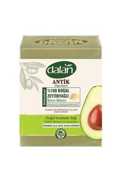 Dalan 3 Pieces of Ancient Olive Oil and Avocado Bath Soap 4X150G