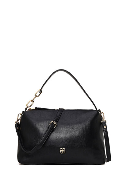 Derimod Women's Black Long Strap Shoulder Bag 26Pbd245618